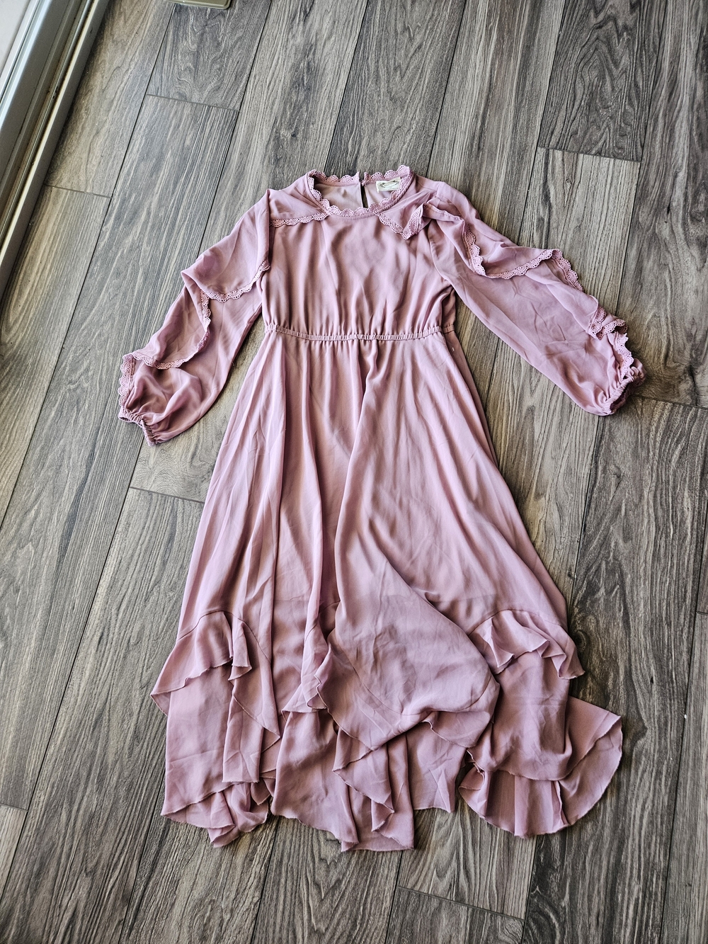 Joyfolie Dusty Mauve Dress